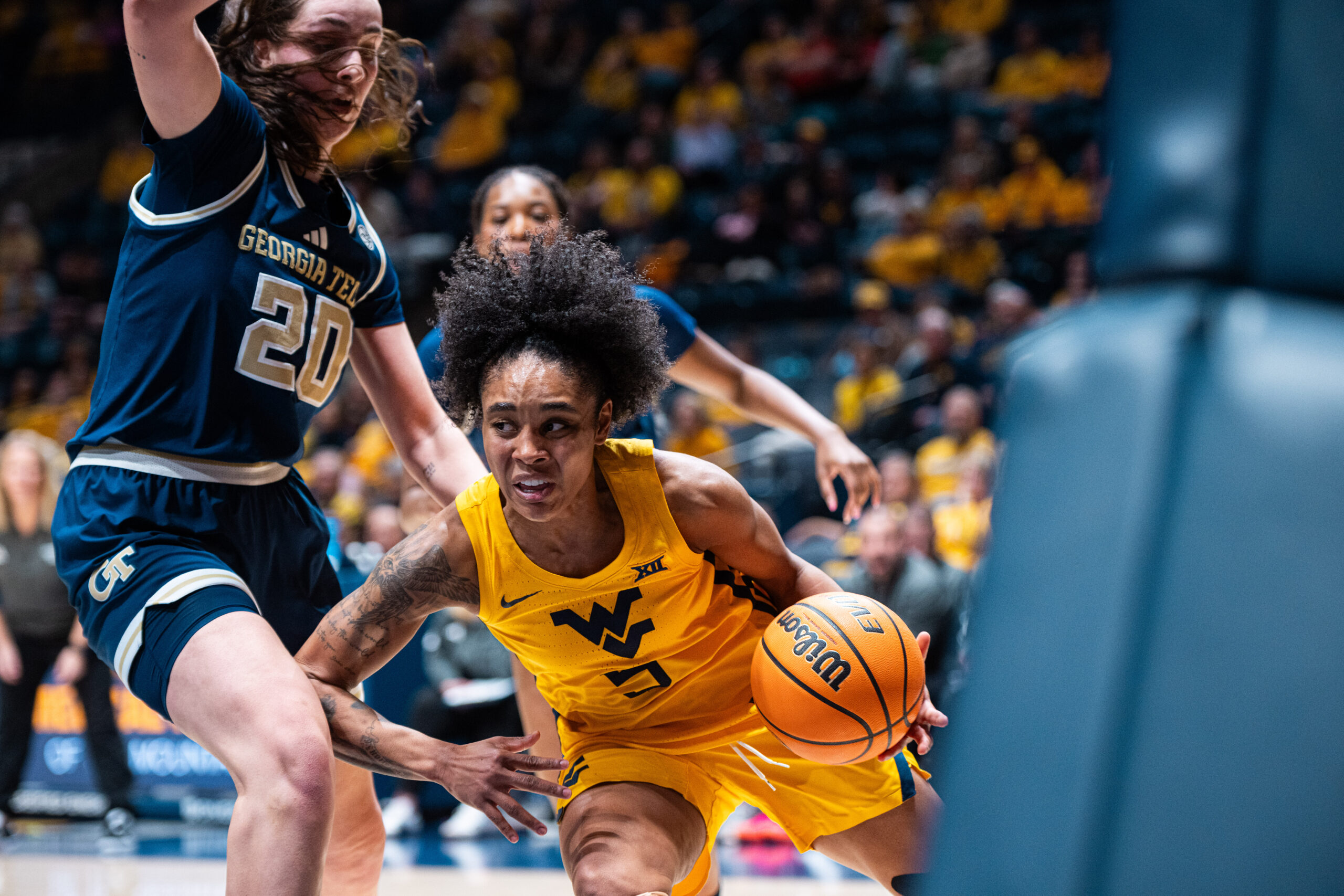 Gia Cooke scores 23 points to lead West Virginia past Georgia Tech